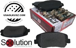 Klocki hamulcowe przednie z zestawem montażowym do tarcz 297mm Mazda CX5 CX-5