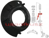 Izolator podkładka sprężyny przedniej dolna Chevrolet Uplander