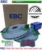 Przednie klocki GreenStuff + tarcze hamulcowe 360mm EBC seria PREMIUM Chrysler 300C SRT8