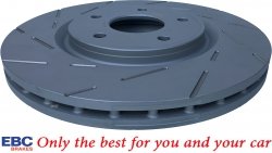 Przednia NACINANA tarcza hamulcowa 330mm EBC seria USR Volkswagen Routan 2012-