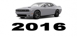 Specyfikacja Dodge Challenger 2016