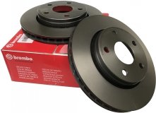 Tarcza hamulcowa przednia BREMBO Jeep Wrangler 2007-