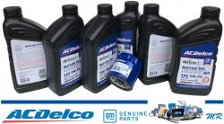 Filtr + olej ACDelco 5W30 Pontiac Grand Prix 5,3 V8