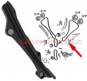 Prowadnica ślizg lewego łańcucha rozrządu MOPAR Jeep Gladiator JT 3,6 V6