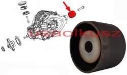 Tuleja mocowania mostu tylna Lancia Thema 2011-