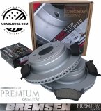 Tylne CERAMICZNE kloki z zestawem montażowym + tarcze hamulcowe manualny ham. ręczny Ford F-150 F150 2012-