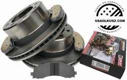 Tylne klocki + tarcze hamulcowe Dodge RAM 2500 3500 2019-2024
