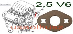 Uszczelka EGR Chrysler Sebring