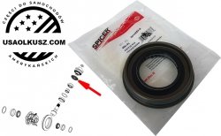 Uszczelniacz wałka ataku tylnego mostu Dana35 4,10 Gear Ratio AUTOMAT GMC Canyon 2015-2016 23490373
