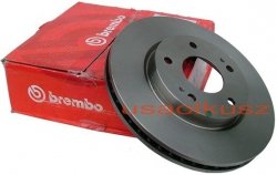 Tarcza hamulcowa przednia BREMBO 276mm Mitsubishi Lancer 2008-