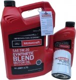 Filtr 3/4-16 + olej Motorcraft 5W20 SYNTHETIC BLEND Ford F-150 4,6 V8 2004-2007