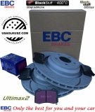 Tylne klocki Ultimax2 + NAWIERCANE NACINANE tarcze hamulcowe 350mm EBC seria GD Dodge Magnum SRT-8 6,1 V8