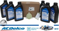 Filtr + olej automatycznej skrzyni biegów GM Buick Envision 2,0 Turbo 2019-