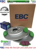 Tylne klocki GreenStuff + tarcze hamulcowe 330mm EBC seria Premium Ford Explorer 2011-2019
