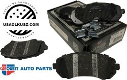 Przednie klocki hamulcowe z zestawem montażowym Pontiac Montana AWD 2002-2005