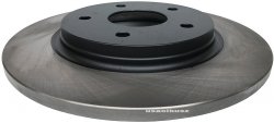Tarcza hamulcowa tylna 305mm malowana BLACK Volkswagen Routan