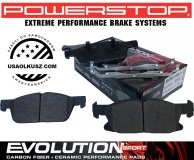 Przednie klocki hamulcowe POWERSTOP Z23 EVOLUTION SPORT Lincoln Continental 2017-2020