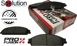 Przednie klocki hamulcowe z zestawem montażowym Ford Taurus 2008-2009