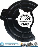 Tarcza kotwiczna osłona tarczy hamulcowej przedniej lewej Jeep Wrangler JK 2007-2018 68043287AB 52060143AA