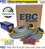 Przednie klocki YellowStuff + tarcze hamulcowe 330mm EBC seria Premium Jeep Grand Cherokee 3,6 V6