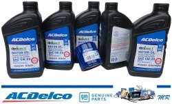 Filtr olej silnikowy 0W20 Dexos1 Full Synthetic ACDelco Chevrolet Equinox 1,5 Ecotec 2018-