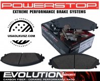 Klocki hamulcowe przednie POWERSTOP Z23 EVOLUTION SPORT Dodge Charger zaciski 2 tłoki