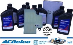 Olej Dextron ULV + filtr automatycznej skrzyni biegów 10L80 GMC Yukon 2021-