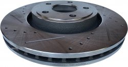 Przednia WIERCONA nacinana tarcza hamulcowa 350mm H.D. brake Dodge Durango 2011-