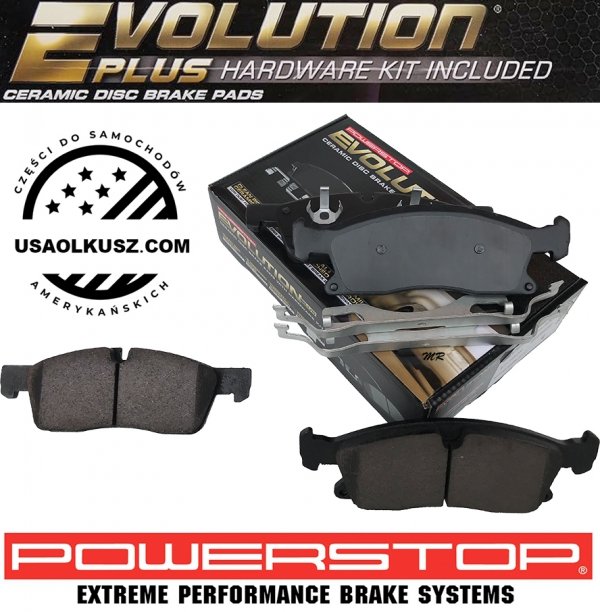 Klocki hamulcowe przednie POWERSTOP Z17 EVOLUTION PLUS Jeep Grand Cherokee 2011-2022
