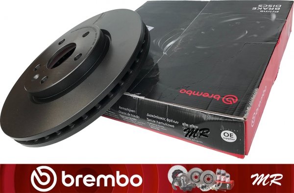 Przednie klocki Xtra + tarcze hamulcowe brembo 321mm Chevrolet Camaro LS LT 3,6 V6 -2015