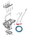 Uszczelka rurki miarki oleju silnika Volkswagen Routan 3,6 V6