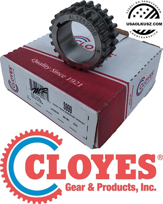 Koło zębate wału silnika Ford F-250 F250 Super Duty 6,2 V8 2011-2022