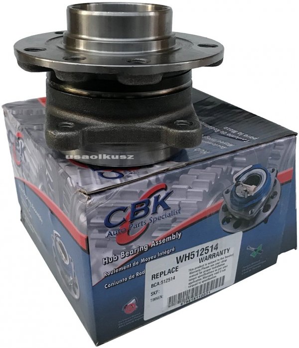 Piasta tylna Jeep Cherokee KL FWD 2WD 2014- 68155868AB