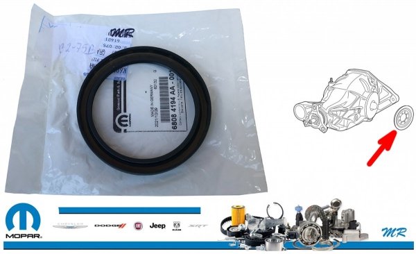 Uszczelniacz tylnej lewej półosi mostu 230MM [DSF] Jeep Grand Cherokee 2011-