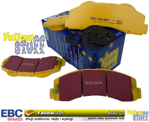 Klocki hamulcowe przednie EBC YellowStuff Ford Expedition 2011-