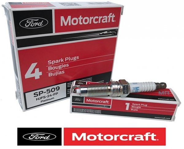 Świeca zapłonowa platynowa MOTORCRAFT SP509 Mercury Mountaineer 4,6 V8 2008-