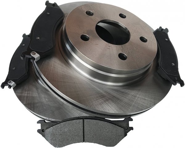 Przednie klocki oraz tarcze hamulcowe Dodge Durango 2004-2006