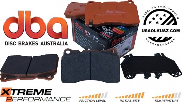 Klocki hamulcowe przednie DBA Xtreme Performance Cadillac CTS 2004-2019