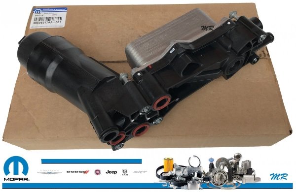 Obudowa filtra oleju z chłodnicą MOPAR Jeep Grand Cherokee 3,6 V6 2014-2015