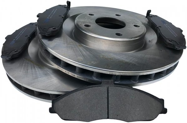 Przednie klocki + tarcze hamulcowe 325mm Cadillac XLR 4,6 V8