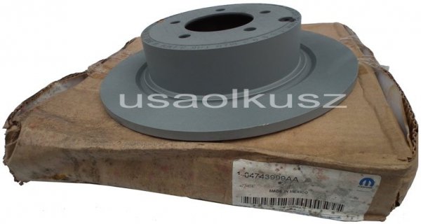 Tarcza hamulcowa tylna 302mm MOPAR Chrysler 200 -2014