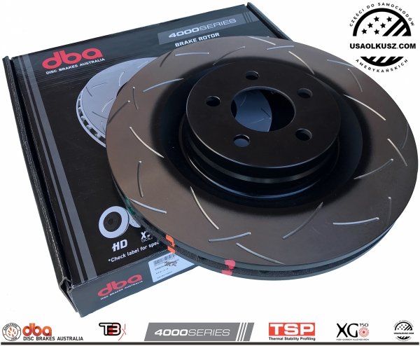 Tarcza hamulcowa przednia 360mm DBA 4000 T3 Chrysler 300C SRT