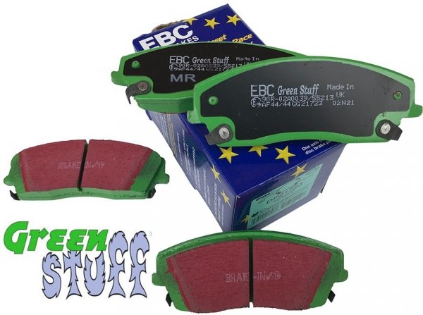 Klocki hamulcowe przednie do tarcz 320mm EBC GreenStuff Lancia Thema 2011-