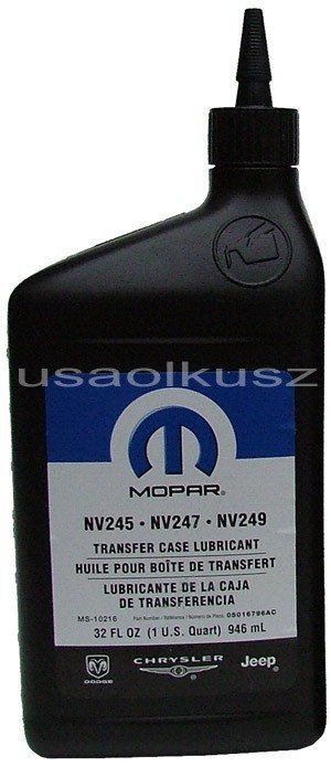 Olej reduktora NV245 MOPAR MS-10216 Jeep Grand Cherokee 2005-2010