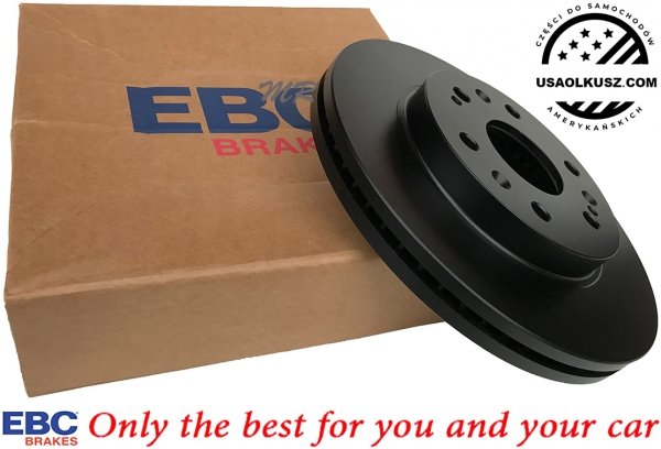 Przednia tarcza hamulcowa 330mm EBC seria Premium GMC Sierra 1500 2005-2019