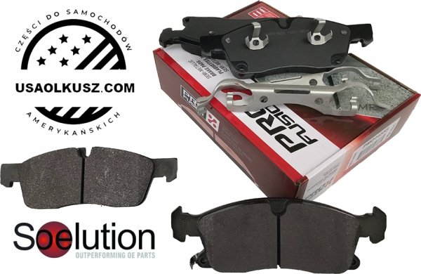 Klocki hamulcowe przednie z zestawem montażowym Jeep Grand Cherokee 2011- 68052370AC