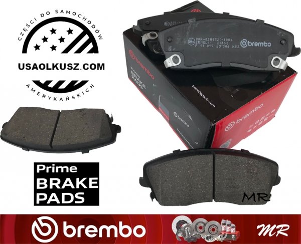 Klocki hamulcowe przednie BREMBO zacisk 1 tłok Chrysler 300C RWD