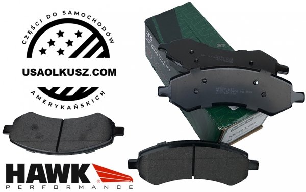 Przednie klocki hamulcowe HAWK LTS STREET LEGAL Dodge Dakota 2005-