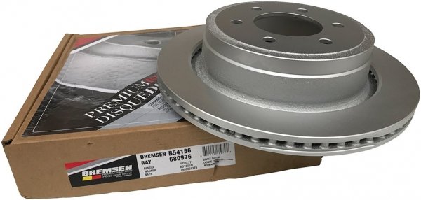 Tylne CERAMICZNE kloki z zestawem montażowym + tarcze hamulcowe manualny ham. ręczny Ford F-150 F150 2012-