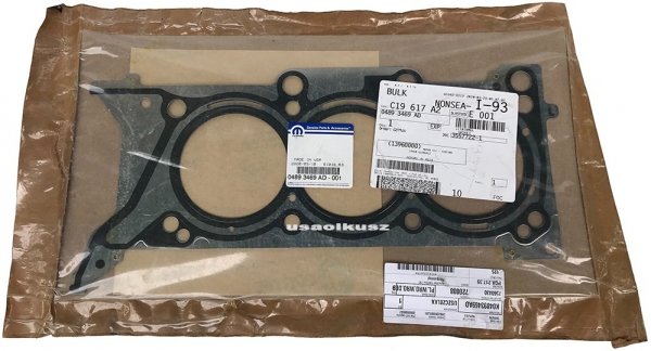 Uszczelka głowicy lewej MOPAR Chrysler Voyager 3,6 V6 2020-